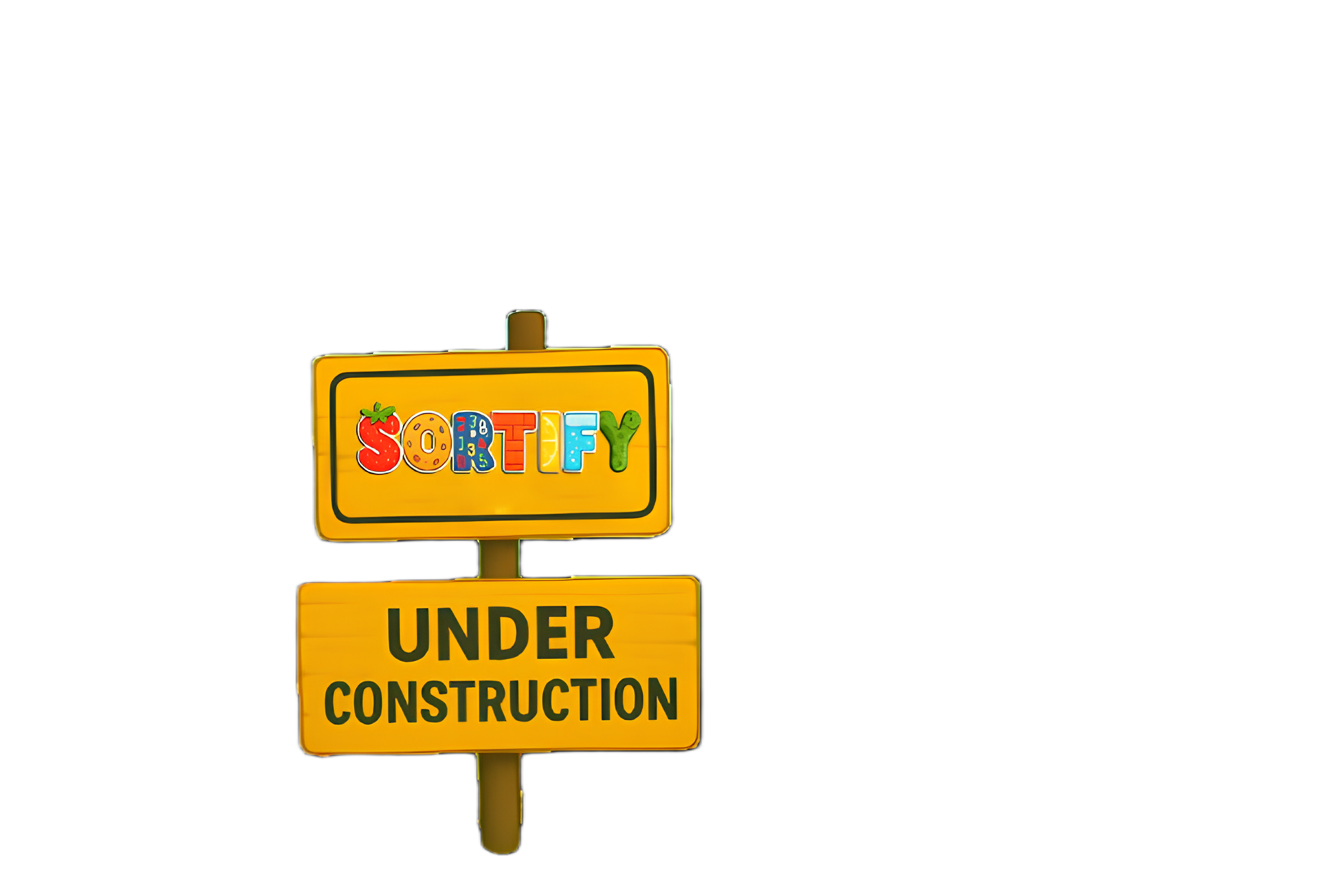 Sortify Game Sign